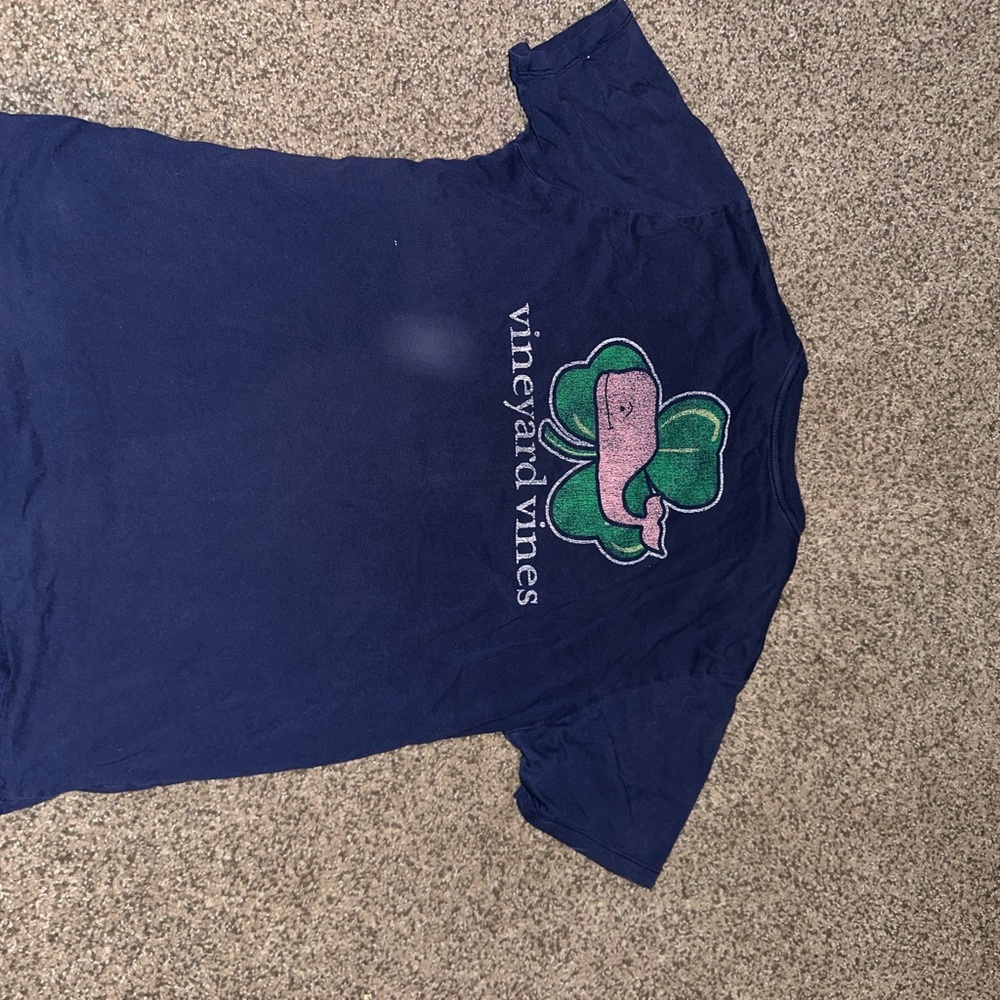 Very worn retro vineyard vines shirt